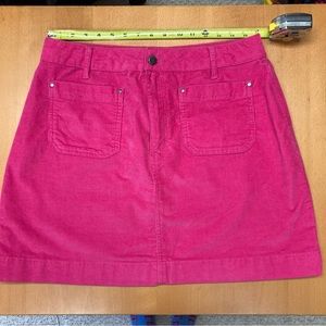 Boden mini, hot pink, A-line, corduroy. Size US 12R.